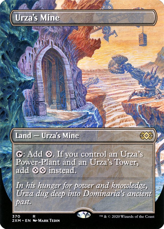 Urza's Mine (Borderless) [Double Masters] | North Game Den