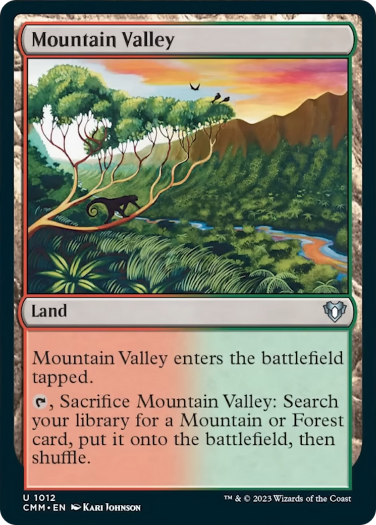 Mountain Valley [Commander Masters] | North Game Den