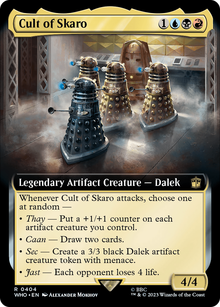 Cult of Skaro (Extended Art) [Doctor Who] | North Game Den