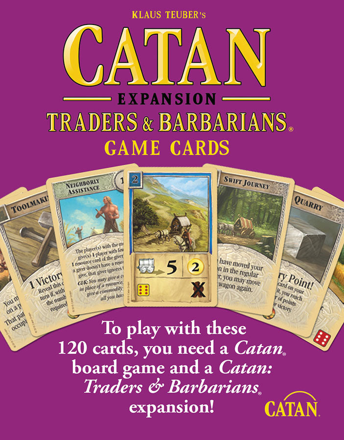 Catan: Traders and Barbarians Replacement Game Cards | North Game Den