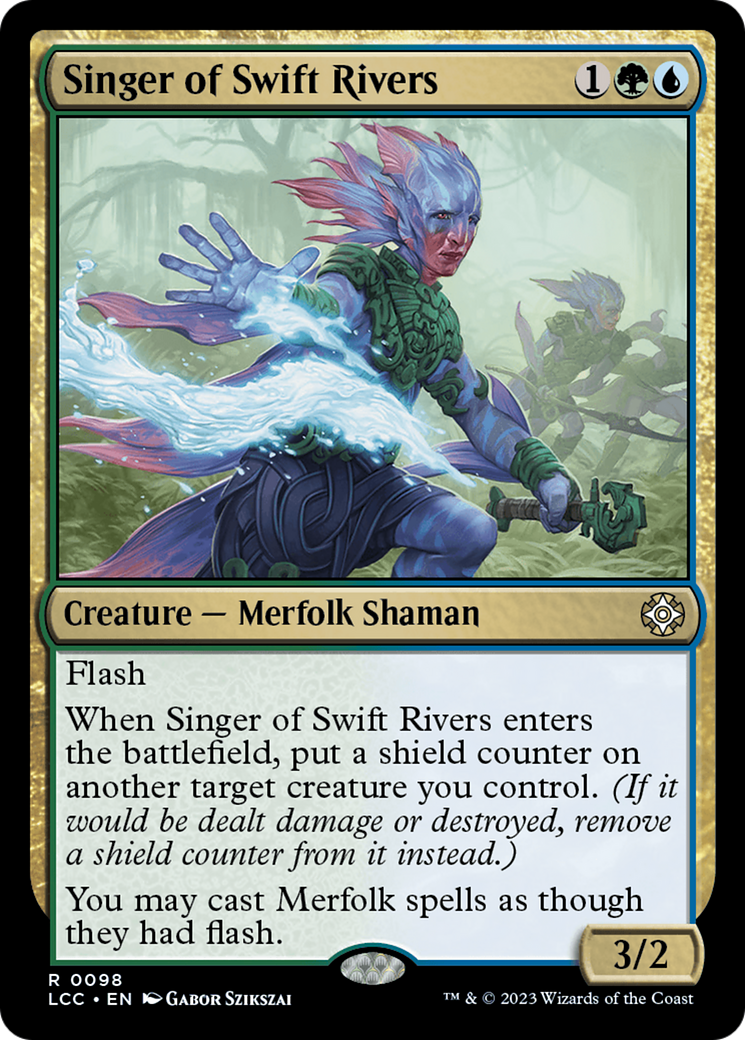 Singer of Swift Rivers [The Lost Caverns of Ixalan Commander] | North Game Den