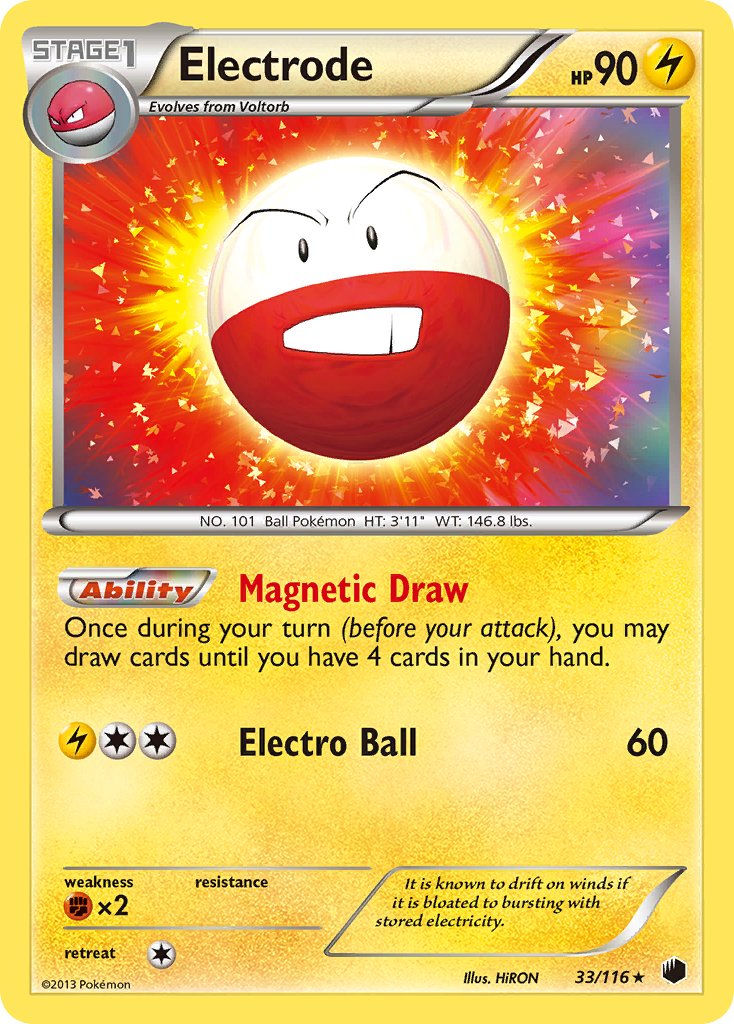 Electrode (33/116) (Theme Deck Exclusive) [Black & White: Plasma Freeze] | North Game Den