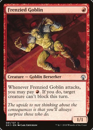 Frenzied Goblin [GRN Guild Kit] | North Game Den