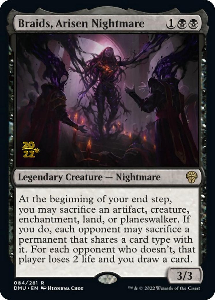 Braids, Arisen Nightmare [Dominaria United Prerelease Promos] | North Game Den