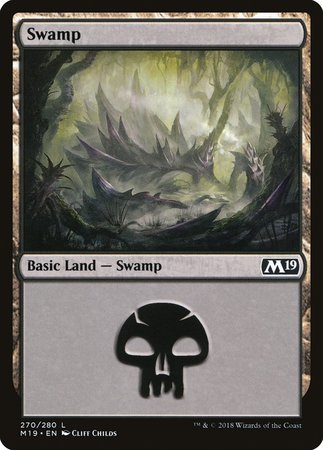 Swamp (270) [Core Set 2019] | North Game Den