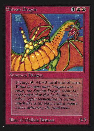Shivan Dragon (IE) [Intl. Collectors’ Edition] | North Game Den