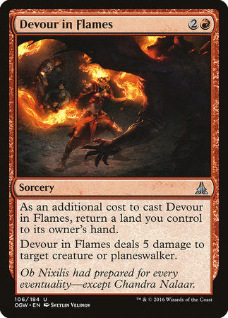 Devour in Flames [Oath of the Gatewatch] | North Game Den