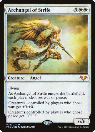 Archangel of Strife [From the Vault: Angels] | North Game Den