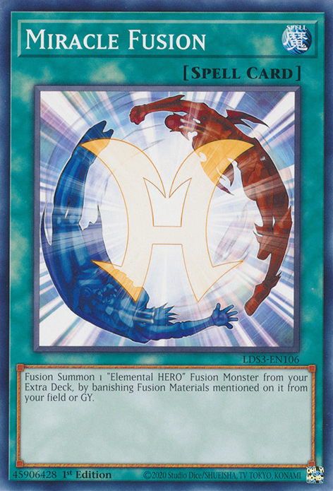 Miracle Fusion [LDS3-EN106] Common | North Game Den