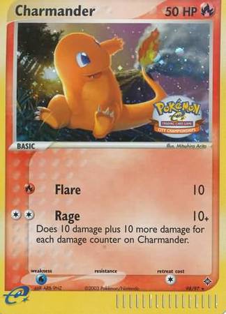 Charmander (98/97) (City Championship Promo) [EX: Dragon] | North Game Den