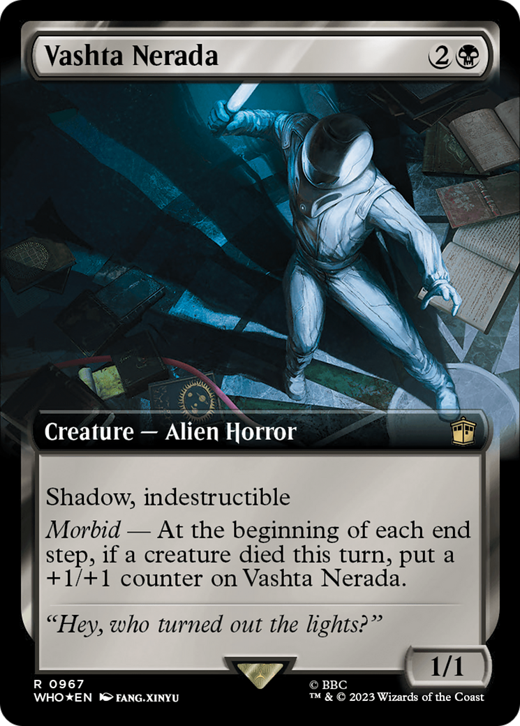 Vashta Nerada (Extended Art) (Surge Foil) [Doctor Who] | North Game Den