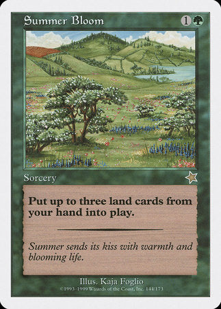 Summer Bloom [Starter 1999] | North Game Den