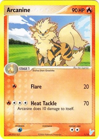 Arcanine (1/12) [EX: Trainer Kit 2 - Minun] | North Game Den