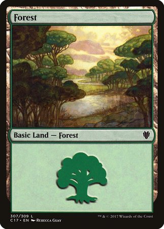 Forest (307) [Commander 2017] | North Game Den