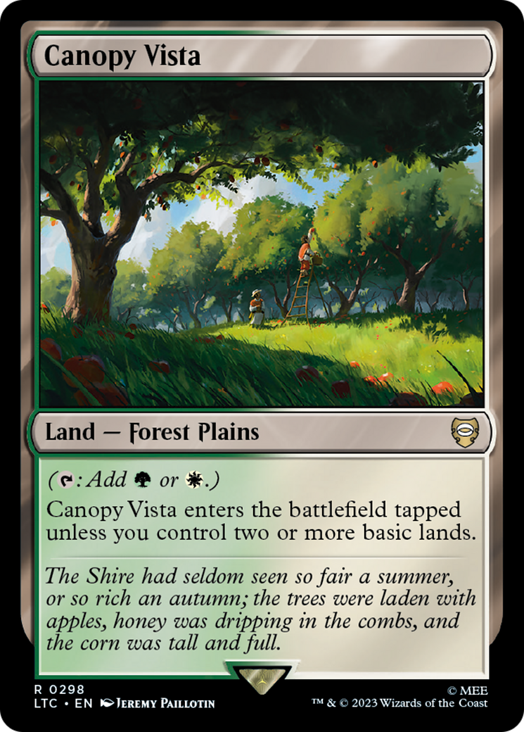 Canopy Vista [The Lord of the Rings: Tales of Middle-Earth Commander] | North Game Den