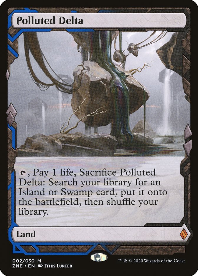 Polluted Delta [Zendikar Rising Expeditions] | North Game Den