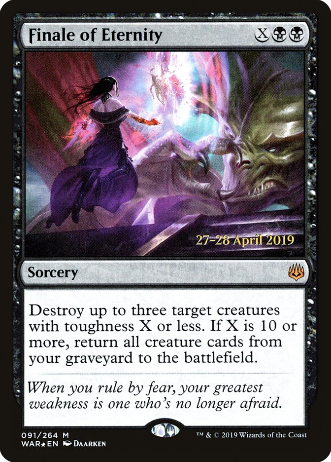 Finale of Eternity  [War of the Spark Prerelease Promos] | North Game Den