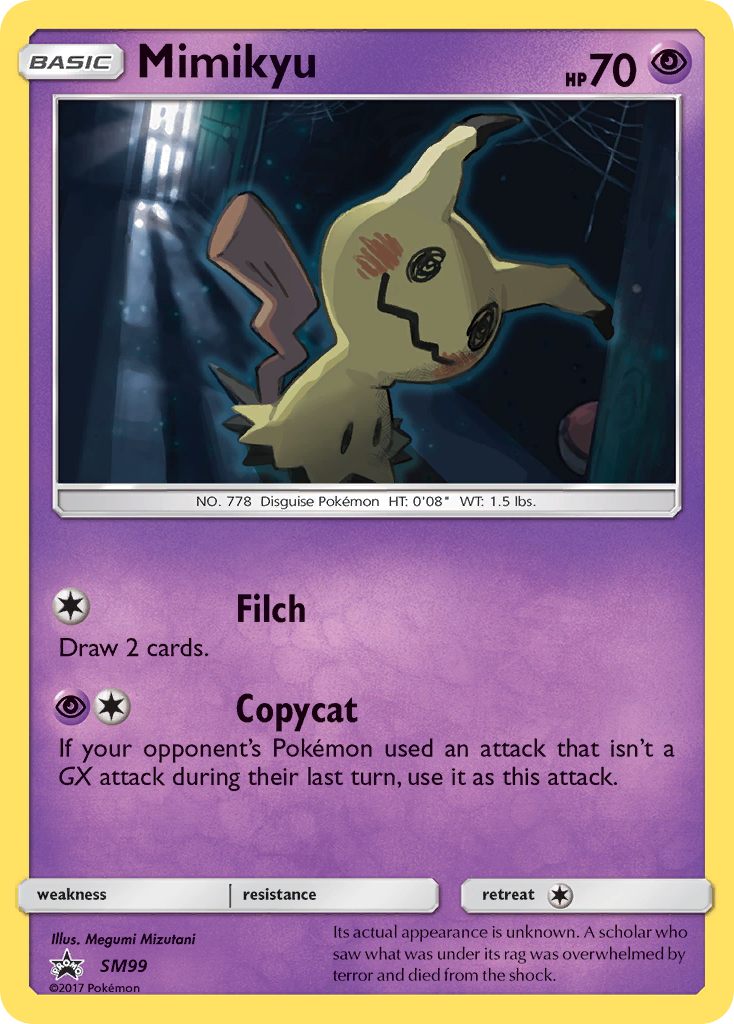 Mimikyu (SM99) [Sun & Moon: Black Star Promos] | North Game Den