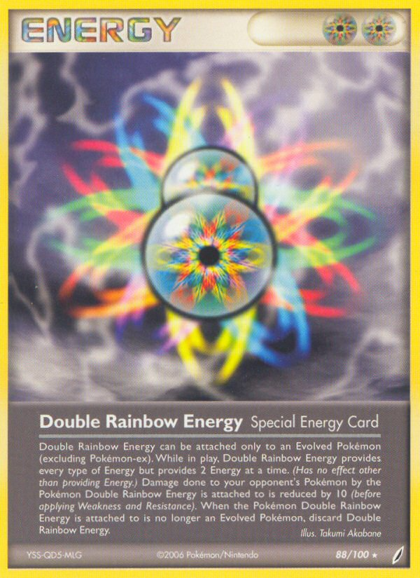 Double Rainbow Energy (88/100) [EX: Crystal Guardians] | North Game Den