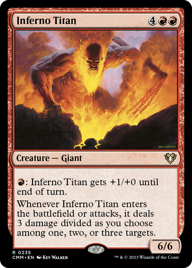 Inferno Titan [Commander Masters] | North Game Den