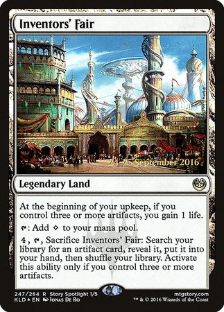 Inventors' Fair [Kaladesh Promos] | North Game Den