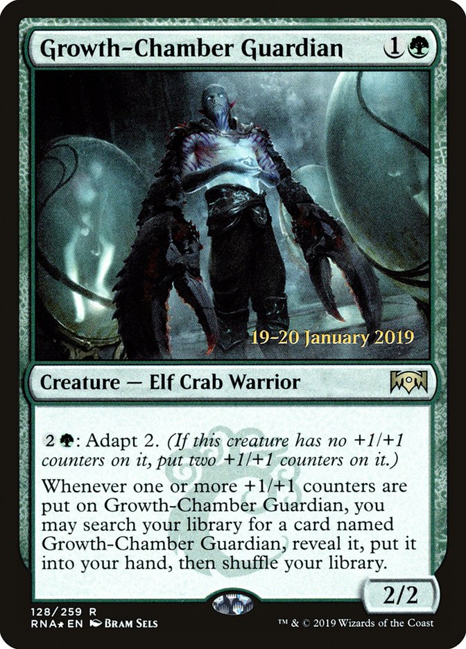 Growth-Chamber Guardian [Ravnica Allegiance Prerelease Promos] | North Game Den