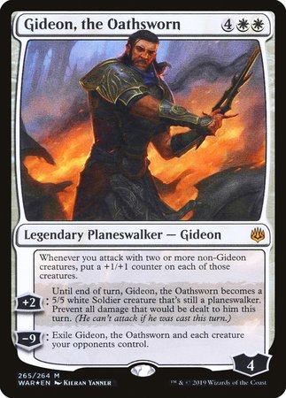 Gideon, the Oathsworn [War of the Spark] | North Game Den