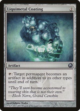 Liquimetal Coating [Scars of Mirrodin] | North Game Den