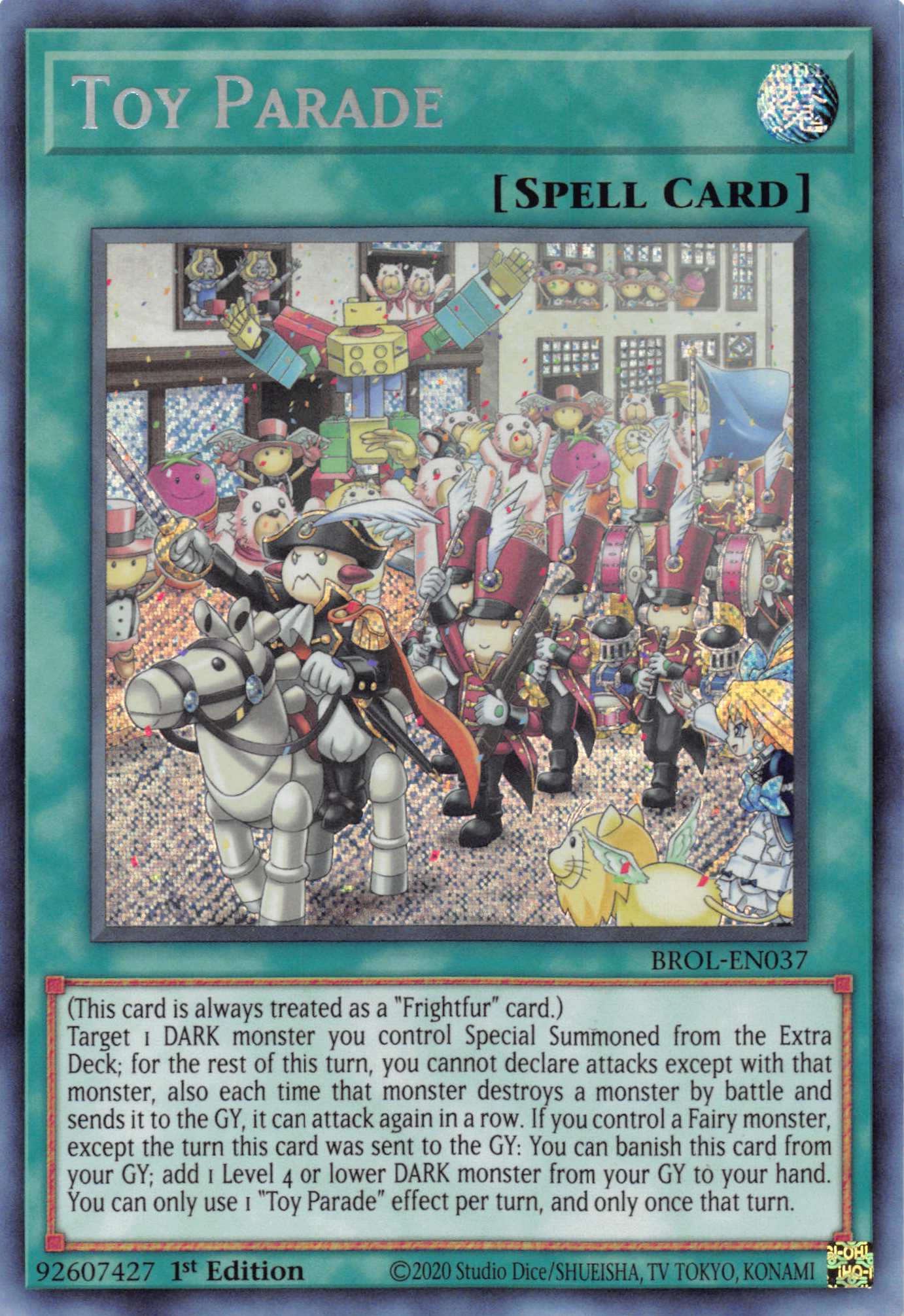 Toy Parade [BROL-EN037] Secret Rare | North Game Den