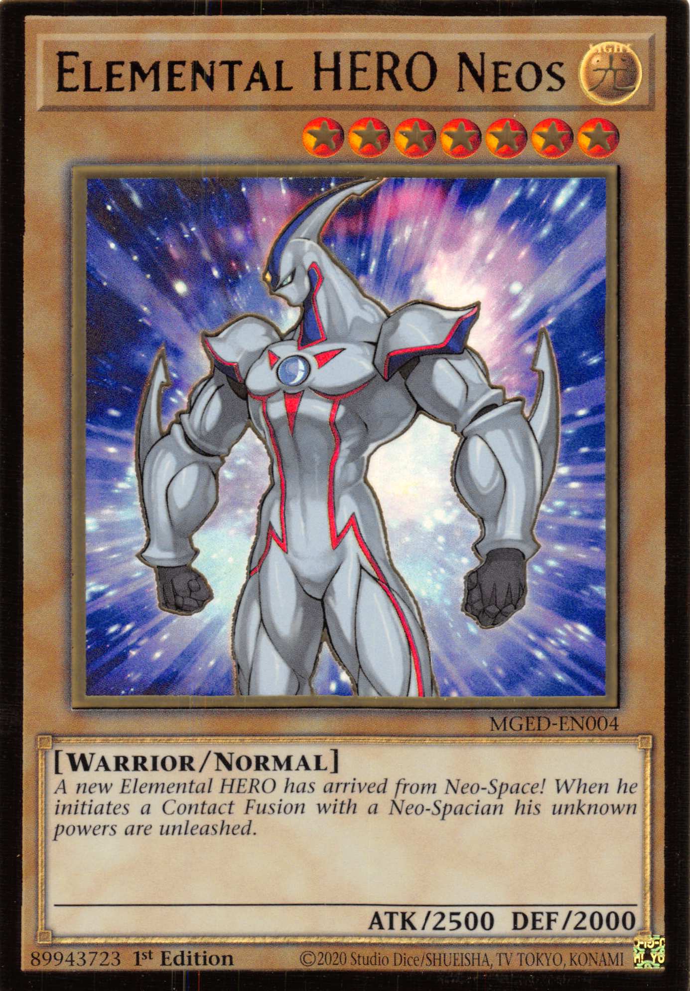 Elemental HERO Neos [MGED-EN004] Gold Rare | North Game Den