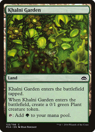 Khalni Garden [Planechase Anthology] | North Game Den