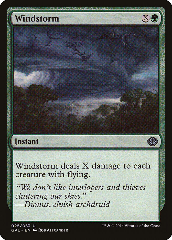 Windstorm (Garruk vs. Liliana) [Duel Decks Anthology] | North Game Den