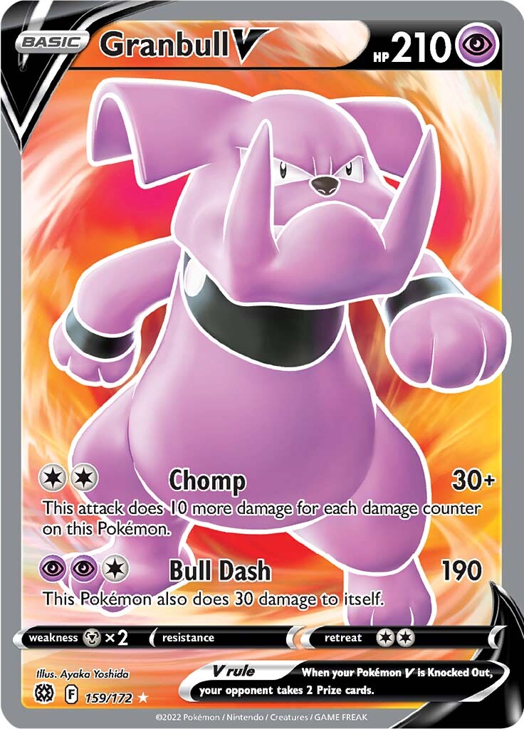 Granbull V (159/172) [Sword & Shield: Brilliant Stars] | North Game Den