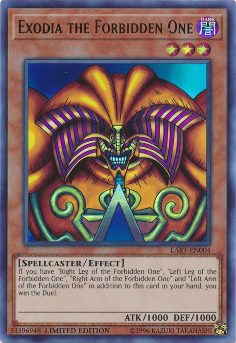 Exodia the Forbidden One [LART-EN004] Ultra Rare | North Game Den