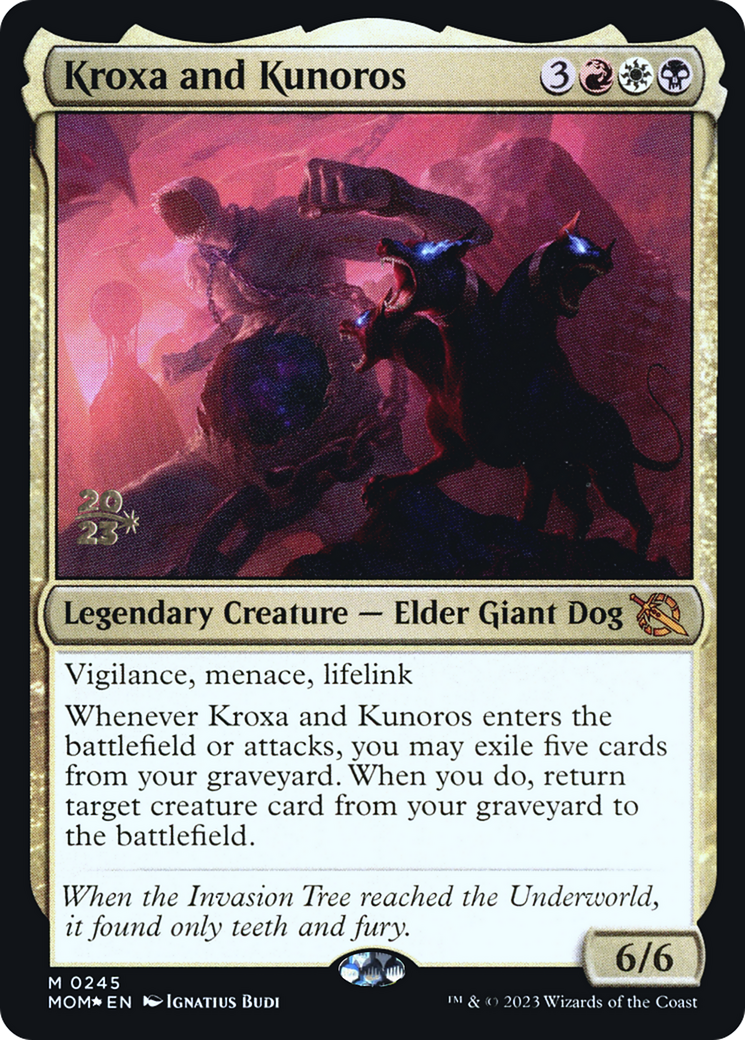 Kroxa and Kunoros [March of the Machine Prerelease Promos] | North Game Den