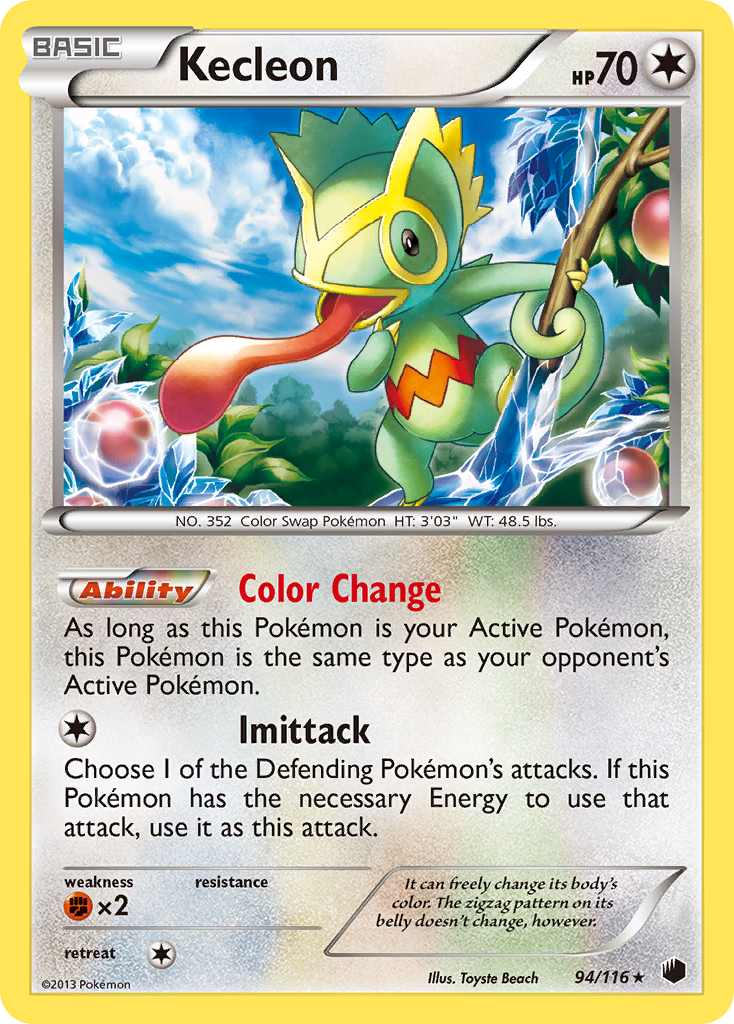 Kecleon (94/116) [Black & White: Plasma Freeze] | North Game Den