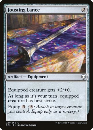 Jousting Lance [Dominaria] | North Game Den