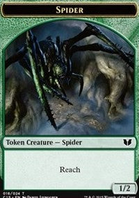 Spider // Wolf Double-Sided Token [Commander 2015 Tokens] | North Game Den