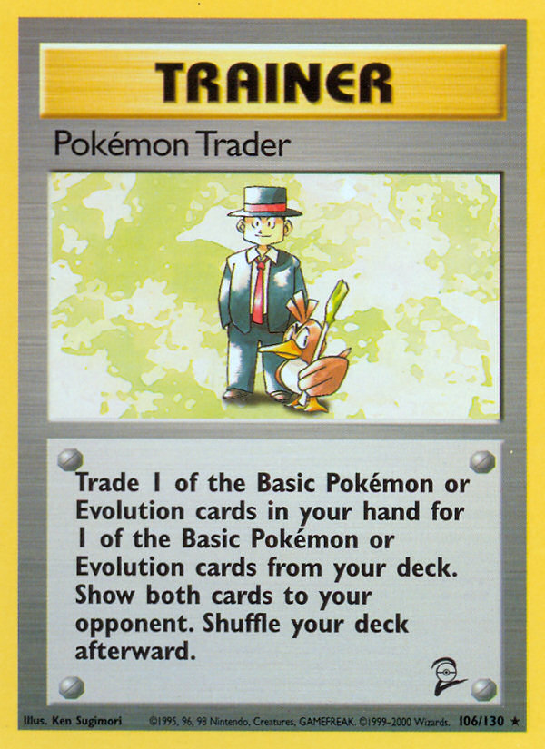 Pokemon Trader (106/130) [Base Set 2] | North Game Den