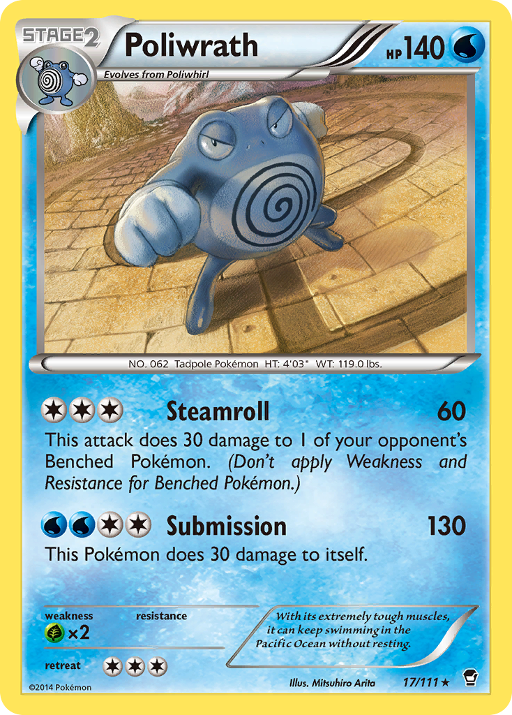 Poliwrath (17/111) [XY: Furious Fists] | North Game Den