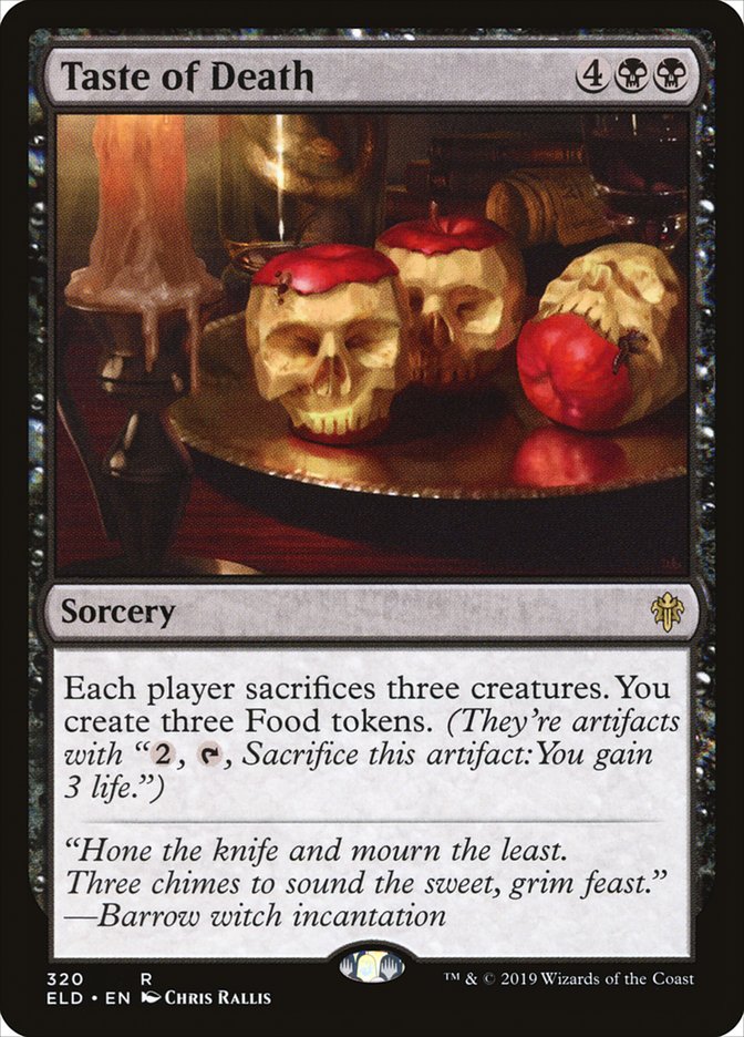 Taste of Death [Throne of Eldraine] | North Game Den