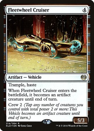 Fleetwheel Cruiser [Kaladesh Promos] | North Game Den