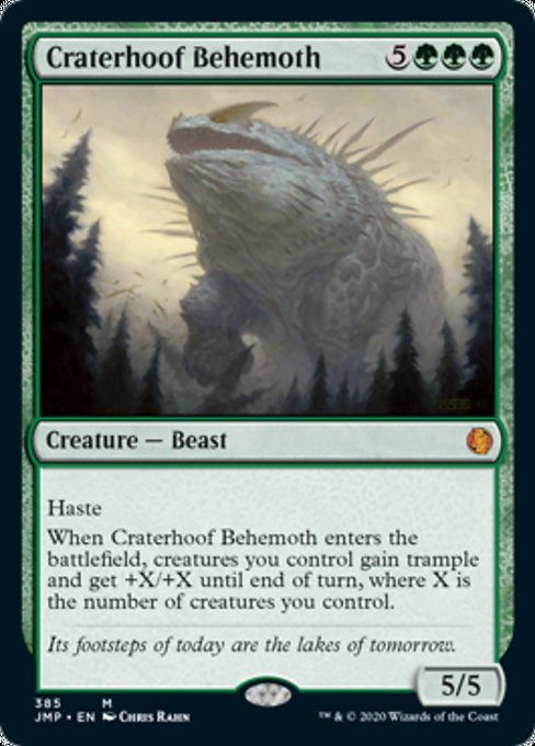 Craterhoof Behemoth [Jumpstart] | North Game Den