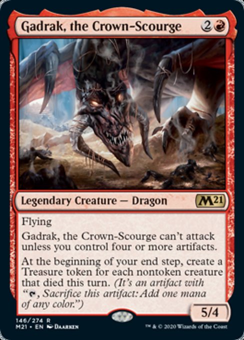Gadrak, the Crown-Scourge [Core Set 2021] | North Game Den