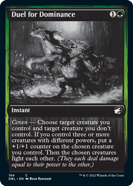 Duel for Dominance [Innistrad: Double Feature] | North Game Den