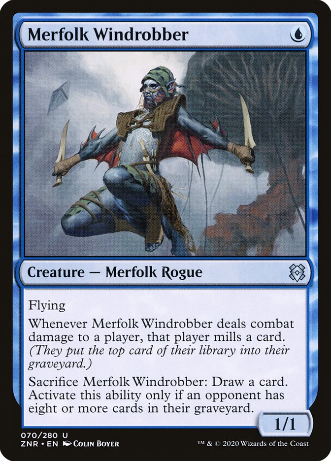 Merfolk Windrobber [Zendikar Rising] | North Game Den