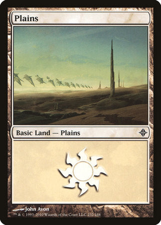 Plains (232) [Rise of the Eldrazi] | North Game Den