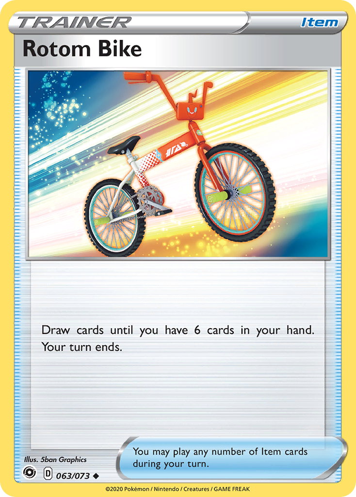 Rotom Bike (063/073) [Sword & Shield: Champion's Path] | North Game Den