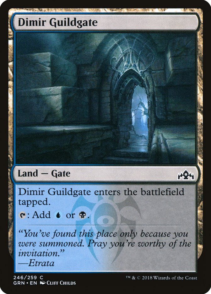 Dimir Guildgate (246/259) [Guilds of Ravnica] | North Game Den