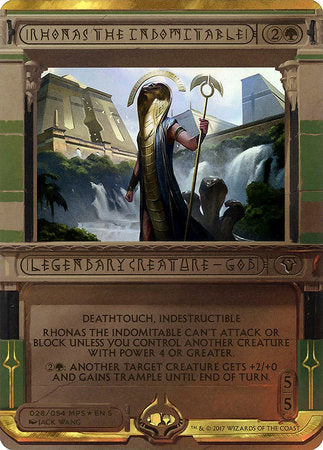 Rhonas the Indomitable [Amonkhet Invocations] | North Game Den